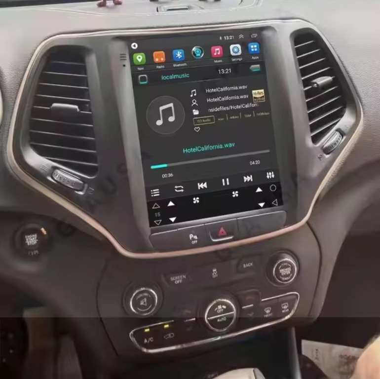 Navigație android Jeep Cherokee KL după anul 201