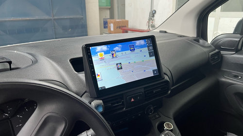 Navigatie 2K Citroen Berlingo 2019 Peugeot Partner Rifter 2020 Opel Combo Octa core 4+64GB carplay 4G