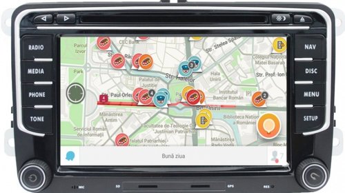 NAVIGATIE AMAROK VW GPS CARKIT USB NAVD-723v V5