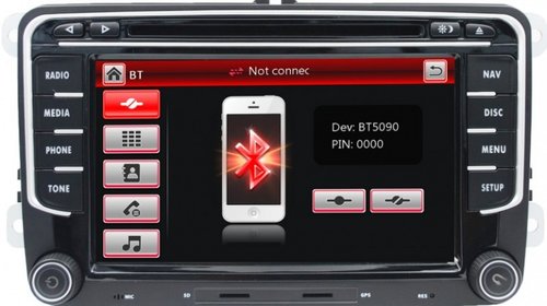 NAVIGATIE AMAROK VW GPS CARKIT USB NAVD-723v V5