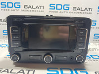 Navigatie Amundsen+ RNS315 Radio CD Player Skoda Octavia 2 2008 - 2013 Cod 3T0035192C