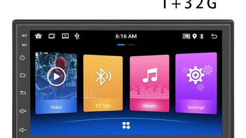 Navigatie Android 10 2Din mp5 player auto 1/3