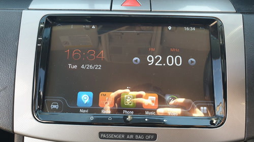 Navigatie Android 10 Dedicata cu Ecran Tactil Touchscreen 4 Core 32GB ROM 2GB RAM DDR3 Volkswagen Golf PLUS 2004 - 2014 sdgnbvpb61