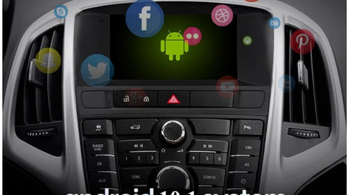 NAVIGATIE ANDROID 11 DEDICATA OPEL ASTRA J ECRAN 7" QUAD CORE 2GB + 32GB WIFI GPS WAZE