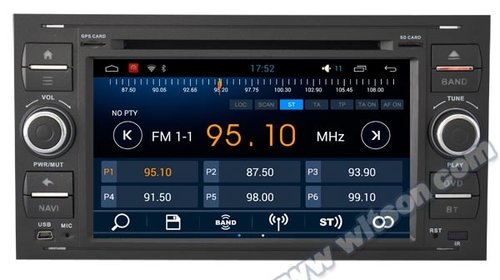 Navigatie ANDROID 5.1 Dedicata FORD Focus Fiesta Fusion Kuga Transit
