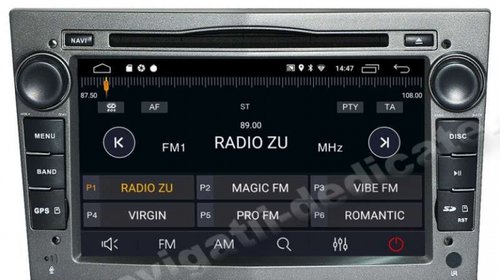Navigatie Android 9.0 Opel Astra H Vectra C Corsa Zafira Meriva Antara Signum NAVD-MT019
