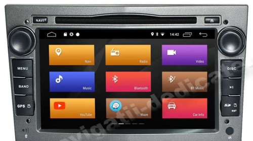 Navigatie Android 9.0 Opel Astra H Vectra C Corsa Zafira Meriva Antara Signum NAVD-MT019