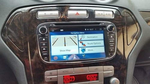 Navigatie Android Dedicata Ford Mondeo Focus 2 Rama Neagra W2-A9004