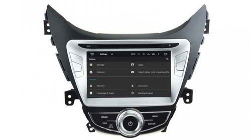 Navigatie Android HYUNDAI ELANTRA 2011 DVD AUTO GPS CARKIT INTERNET NAVD-A5718