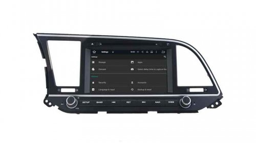 Navigatie Android HYUNDAI ELANTRA 2016 DVD AUTO GPS CARKIT INTERNET NAVD-A5578