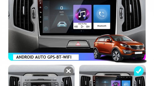 Navigatie android Kia Sportage Bluetooth GPS