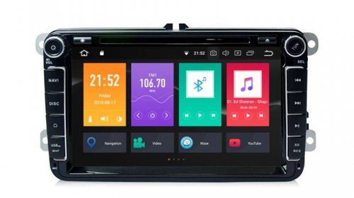 Navigatie Android Quad-Core VW TOURAN JETTA CADDY SCIROCCO Carkit Usb Internet NAVD-P9240