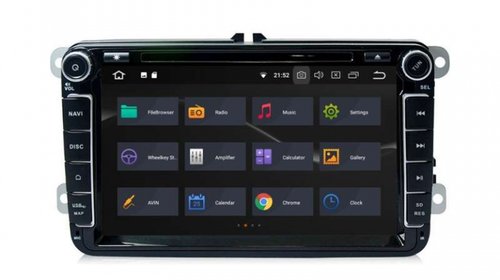 Navigatie Android Quad-Core VW TOURAN JETTA CADDY SCIROCCO Carkit Usb Internet NAVD-P9240