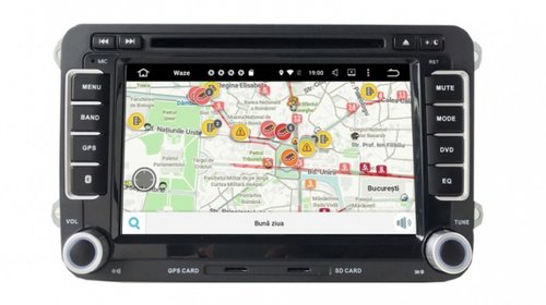 Navigatie Android Seat Leon Altea Toledo Alhambra Carkit Usb Internet NAVD-A7500