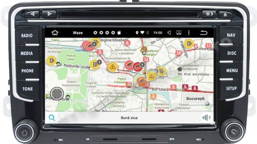 Navigatie Android Skoda Octavia 2 Superb Fabia Superb Yeti Roomster Rapid Carkit Usb Internet NAVD-MT3700