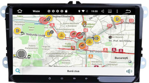 Navigatie Android Skoda Octavia 2 Superb Fabia Yeti Roomster Rapid Ecran 9 inch IPS NAVD-MT9800