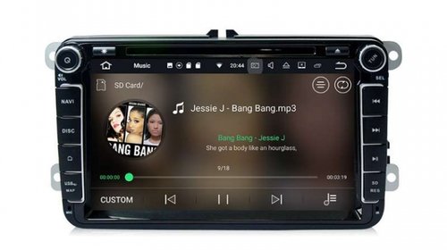 Navigatie Android VW GOLF 5 GOLF 6 GOLF PLUS Octa Core 4GB RAM NAVD-P9240