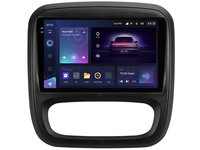 Navigatie Auto Teyes CC3 2K 360 Renault Trafic 3 2014-2021 6+128GB 9.5" QLED Octa-core 2Ghz, Android 4G Bluetooth 5.1 DSP