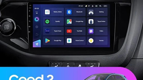 Navigatie Auto Teyes X1 WiFi Kia Ceed 2012-2018 2+32GB 9" IPS Quad-core 1.3Ghz, Android Bluetooth 5.1 DSP