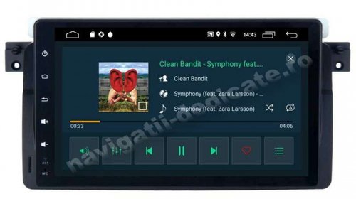 Navigatie BMW E46 Android INTERNET CARKIT USB NAVD-MT9052