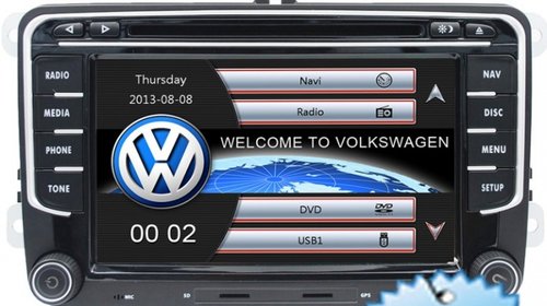 NAVIGATIE CADDY VW GPS CARKIT USB NAVD-723v V