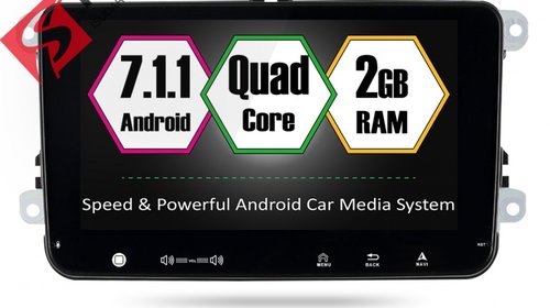 NAVIGATIE CARPAD ANDROID 7.1 DEDICATA VW SKOD