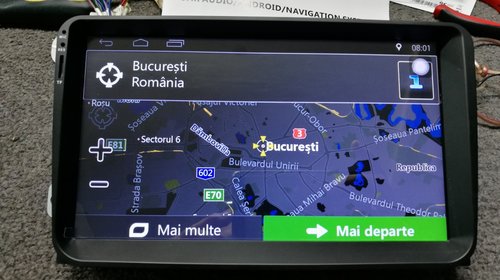 NAVIGATIE CARPAD ANDROID DEDICATA VW Golf 6 EDONAV E305 ECRAN 9'' CAPACITIV 16GB INTERNET 3G