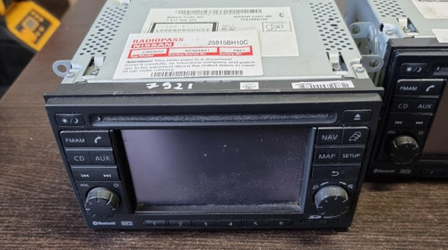 Navigatie Cd Player MP3 Statie Amplificator Display Radio Nissan Qashqai Nissan Juke