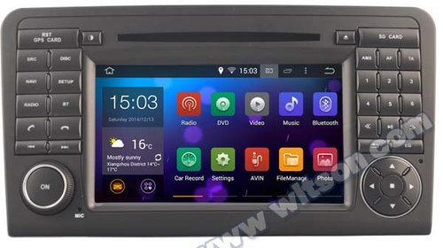 NAVIGATIE CU ANDROID 4.4.4 DEDICATA MERCEDES ML W164 GL X164 W2-A6558