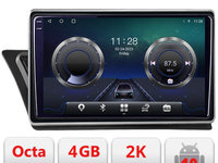 Navigatie dedicata Audi Q5 2008-2016 NON-MMI C-Q5 Android Octa Core Ecran 2K QLED GPS 4G 4+32GB 360 KIT-Q5+EDT-E410-2K
