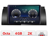 Navigatie dedicata BMW E39 si E53 C-082 Android Octa Core Ecran 2K QLED GPS 4G 4+32GB 360 KIT-082+EDT-E409-2K