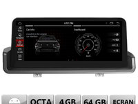 Navigatie dedicata BMW Seria 3 E90 2006-2012 fara ecran de fabrica Android ecran 12.3" 4+64 4G BT