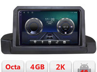 Navigatie dedicata BMW Seria 3 E90 fara ecran de fabrica Android Octa Core Ecran 2K QLED GPS 4G 4+32GB 360 KIT-e90+EDT-E409-2K