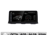Navigatie dedicata BMW Seria 5 E60 2006-2012 cu ecran CIC Android ecran 12.3" 4+64 4G BT