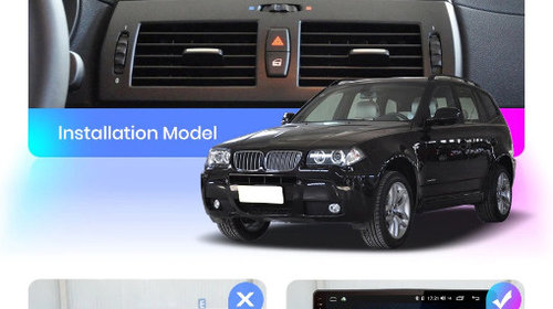 Navigatie dedicata BMW X3 E83 2004-2012 4+64GB cu Android