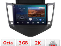 Navigatie dedicata Chevrolet Cruze B-045 Android Ecran 2K QLED octa core 3+32 carplay android auto KIT-045+EDT-E309V3-2K