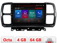 Navigatie dedicata Citroen C5 Aircross Android radio gps internet Lenovo Octa Core 4+64 LTE Kit-aircross+EDT-E509-PRO