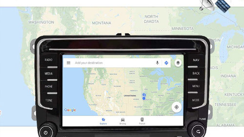 Navigatie dedicata cu android 12 4+64GB 4G carplay pentru gama VW Skoda Seat