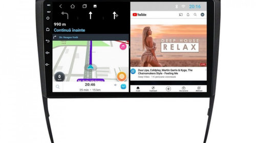 Navigatie dedicata cu Android Audi A6 (C5) 1997 - 2005, 1GB RAM, Radio GPS Dual Zone, Display HD IPS 9" Touchscreen, Internet Wi-Fi, Bluetooth, MirrorLink, USB, Waze