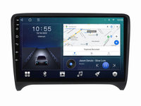 Navigatie dedicata cu Android Audi TT 2006 - 2015, 2GB RAM, Radio GPS Dual Zone, Display HD IPS 9" Touchscreen, Internet Wi-Fi si slot SIM 4G, Bluetooth, MirrorLink, USB, Waze