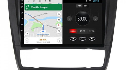 Navigatie dedicata cu Android BMW Seria 1 (E81 / E87) 2007 - 2013, clima automata, 2GB RAM, Radio GPS Dual Zone, Display HD IPS 9" Touchscreen, Internet Wi-Fi, Bluetooth, MirrorLink, USB, Waze