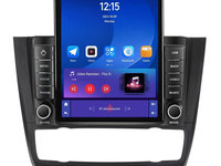 Navigatie dedicata cu Android BMW Seria 1 (E81 / E87) 2007 - 2013, clima automata, 1GB RAM, Radio GPS Dual Zone, Touchscreen IPS 9.7" HD tip Tesla, Internet Wi-Fi, Bluetooth, MirrorLink, USB, Waze