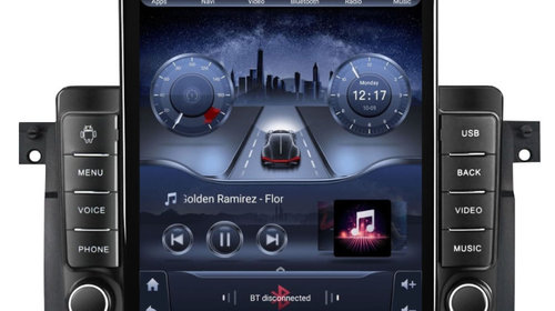 Navigatie dedicata cu Android BMW Seria 3 (E46) 1997 - 2005, 1GB RAM, Radio GPS Dual Zone, Touchscreen IPS 9.7" HD tip Tesla, Internet Wi-Fi, Bluetooth, MirrorLink, USB, Waze