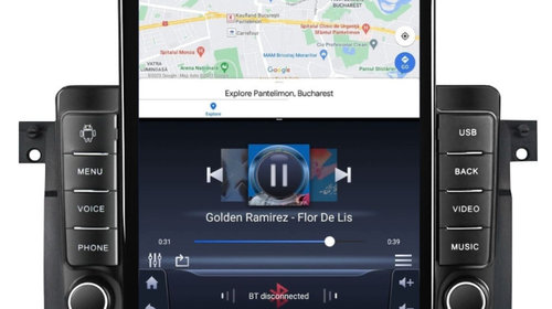 Navigatie dedicata cu Android BMW Seria 3 (E46) 1997 - 2005, 2GB RAM, Radio GPS Dual Zone, Touchscreen IPS 9.7" HD tip Tesla, Internet Wi-Fi, Bluetooth, MirrorLink, USB, Waze