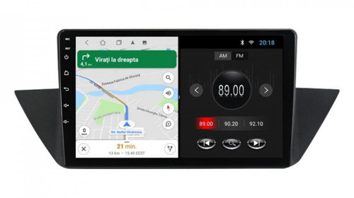 Navigatie dedicata cu Android BMW X1 (E84) 2009 - 2015, 2GB RAM, Radio GPS Dual Zone, Display HD IPS 10" Touchscreen, Internet Wi-Fi, Bluetooth, MirrorLink, USB, Waze