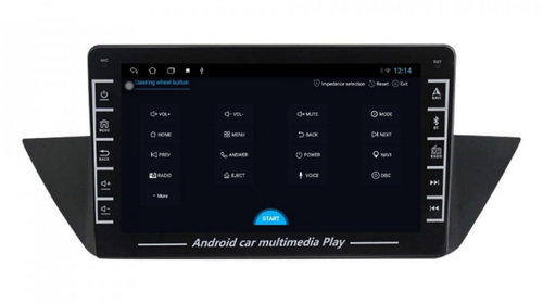 Navigatie dedicata cu Android BMW X1 (E84) 2009 - 2015, 1GB RAM, Radio GPS Dual Zone, Display HD IPS 8" Touchscreen, Internet Wi-Fi, Bluetooth, MirrorLink, USB, Waze