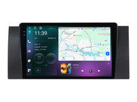 Navigatie dedicata cu Android BMW X5 (E53) 2000 - 2006, 12GB RAM, Radio GPS Dual Zone, Display 2K QLED 9.5" Touchscreen, Internet Wi-Fi si slot SIM 4G, Bluetooth, MirrorLink, USB, Waze