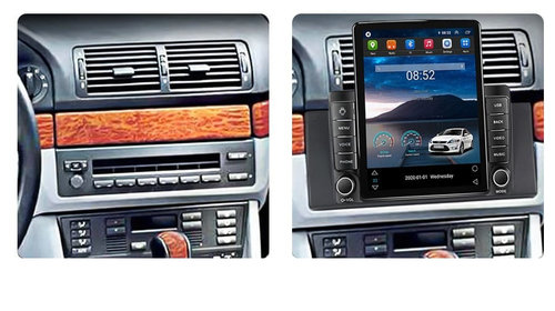 Navigatie dedicata cu Android BMW X5 (E53) 2000 - 2006, 2GB RAM, Radio GPS Dual Zone, Touchscreen IPS 9.7" HD tip Tesla, Internet Wi-Fi, Bluetooth, MirrorLink, USB, Waze