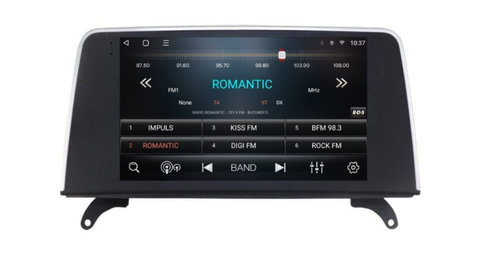 Navigatie dedicata cu Android BMW X6 (E71) 2009 - 2014, 3GB RAM, Radio GPS Dual Zone, Display HD IPS 9" Touchscreen, Internet Wi-Fi si slot SIM 4G, Bluetooth, MirrorLink, USB, Waze