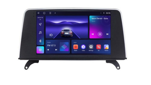 Navigatie dedicata cu Android BMW X6 (E71) 2009 - 2014, 2GB RAM, Radio GPS Dual Zone, Display HD IPS 9" Touchscreen, Internet Wi-Fi si slot SIM 4G, Bluetooth, MirrorLink, USB, Waze